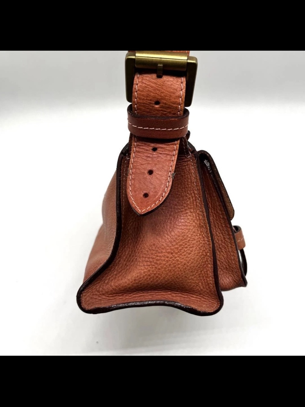 Mulberry Tan Leather Dual-Pocket Shoulder Bag - Picture 9 of 16